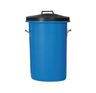 Heavy Duty Coloured Dustbin 85 Litre 476x476x673mm Blue 311963