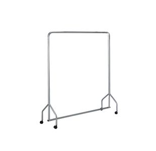 Garment Hanging Rail Silver L1830xH1730xD500mm 316937