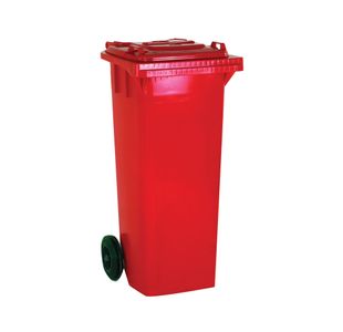 Wheelie Bin 240 Litre Red 580x740x1070mm 331188