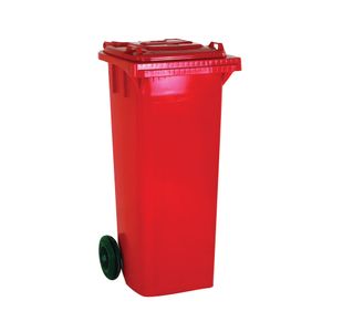 Wheelie Bin 360 Litre Red 620x860x1070mm 331226