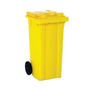 Wheelie Bin 360 Litre Yellow (W620xD860xH1070mm) 331231