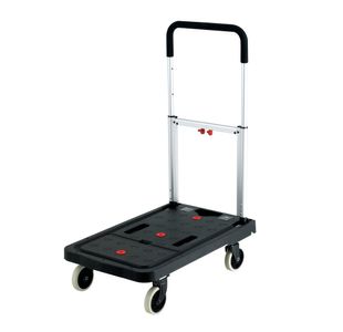 Folding 120kg Platform Truck 410x680x920mm Black 380088