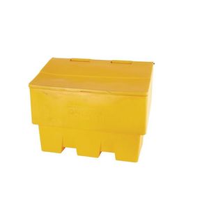 Rota-moulded Stackable Grit Bin Yellow 285L 380177