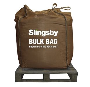 De-Icing Rock Salt Bulk Bag Brown 900kg 384060