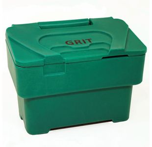Salt and Grit Bin with Optional Locking Green 115L 394671