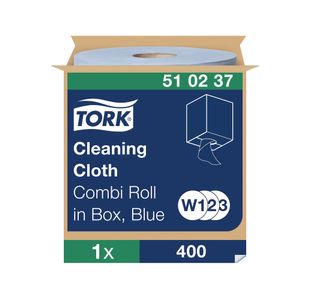 Tork Multi Purpose Cloth Combi Roll 152m Blue 510237