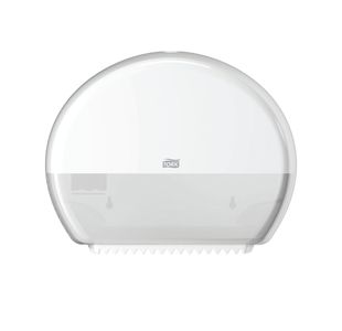 Tork T2 Mini Jumbo Toilet Roll Dispenser White 555000