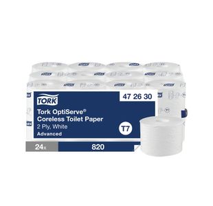 Tork OptiServe Coreless Toilet Paper Advanced 2-Ply (Pack of 24) 472630