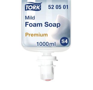 Tork Mild Foam Soap S4 Refill 1 Litre (Pack of 6) 520501