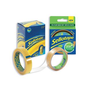 Sellotape Golden Tape 24mmx66m Pack 6 FOC Zero Plastic Tape