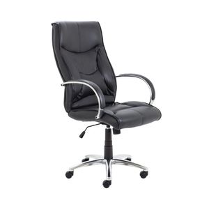 5 Star Lacuna Executive Chair Leather Black SF1004344