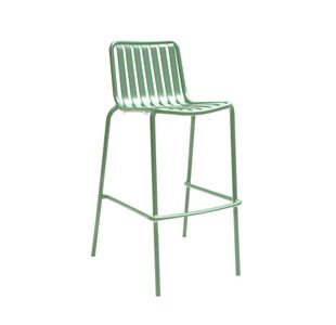 Lark Bar Chair Aluminium Fair Green 1043414ND