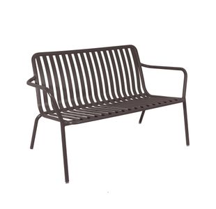 Lark Two Seater Low Bench Aluminium Charcoal 1043454ND