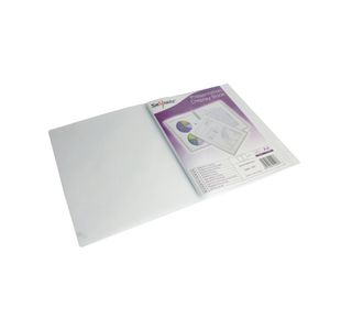 Snopake Superline Presentation Book 20 Pocket A4 Clear 11951