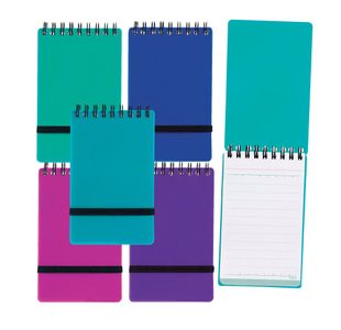 Snopake Noteguard Notepad 76 x 127mm Assorted (Pack of 5) 14324