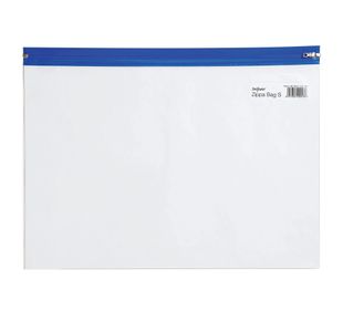 Snopake Zippa-Bag S Classic A4 Blue (25 Pack) 12736