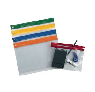 Snopake Zippa Bag S Classic A4-+ Assorted (Pack of 25) 12814