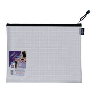 Snopake Eva Mesh Zippa Bag Foolscap (3 Pack) 15839