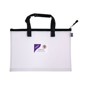 Snopake EVA Mesh High Capacity Project Zippa Bag A3 480x350mm Black 15874