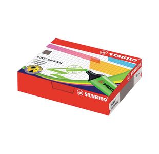 Stabilo Boss Original Highlighter Green (Pack of 10) 70/33/10