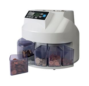 Safescan Mixed Coin Counter and Sorter Euro UK Plug 113-0260