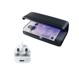 Safescan 55 UV Conterfeit Detector + Adapter Plug SSC800003