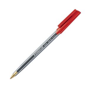 Staedtler Stick 430 Ballpoint Pen Medium Red (10 Pack) 430-M2