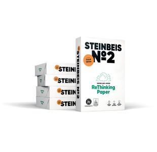 Steinbeis No.2 Recycled Paper Off-White A4 80gsm (Pack of 2500) 4260074849011