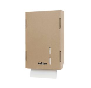 Satino Towel Dispenser Cardboard Brown (Pack of 6) 332850