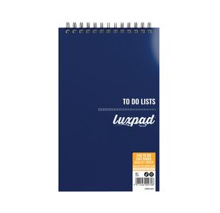 Silvine Luxpad Wirebound Things To Do Notepad 120 Pages 5x8 inch 224