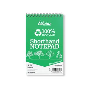 Silvine Everyday Recycled Shorthand Pad 127x203mm (Pack of 12) RE160-T