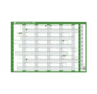 Sasco Fiscal Year Planner 2025-2026 SY1075225