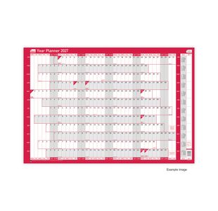 Sasco Year Planner Mounted 2027 2410285