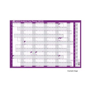 Sasco Academic Year Planner Mounted 2027/28 2410297