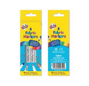Artbox Fabric Marker Pens Assorted Pack of 12 5650