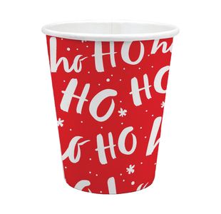 Contemporary Christmas Party Paper Cups x6 Pack of 12 X9984B