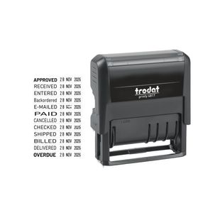 Trodat Printy 4817 Dater Phrase Stamp 216990