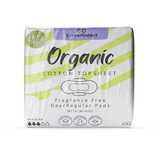 Care and Protect Sustainable Ultra Day Pads x10 (Pack of 12) 6490