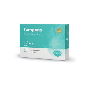 Applicator Tampons Super x12 Tampons (Pack of 12)