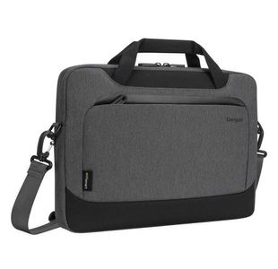 Targus Cypress 14 Inch Notebook Briefcase with EcoSmart 380x40x325mm Grey/Black TBS92602GL