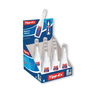 Tippex Shake and Choose Correction Fluid (10 Pack) 9017311