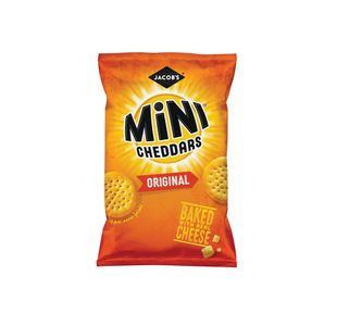 Jacobs Mini Cheddars Big Bag Original 45g (Pack of 30) 36564