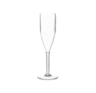 Champagne Flute 190ml Polycarbonate Clear (Pack of 6) CF8977