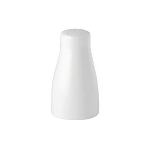 Pure White Pepper Pot 3.3in/8.5cm (Pack of 6) E12002-B06024