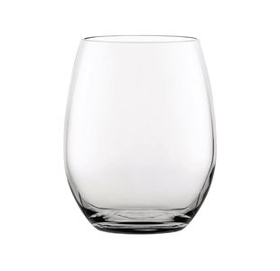 Vicrila FT Victoria Rocks 12.25oz Stemless Wine Glass Fine Rim (Pack of 6) V0541-000-B01006