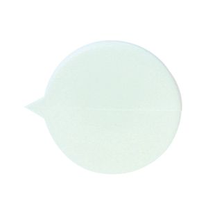 GoSecure Security Seals Plain Round White (Pack of 500) S1W
