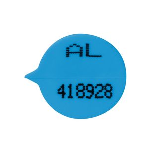 GoSecure Security Seals Numbered Round Blue (Pack of 500) S3B
