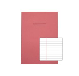 Rhino Exercise Book 80 Page F8M A4 Pink (Pack of 50) VEX668-115-6