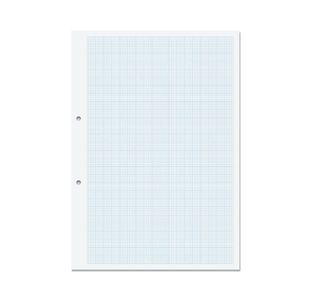 Rhino Exercise Paper 500 Graph Ruling A4 (Pack of 5) VLL089-3