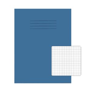 Rhino Exercise Book 5mm Square 9x7 Light Blue (Pack of 100) VC47289